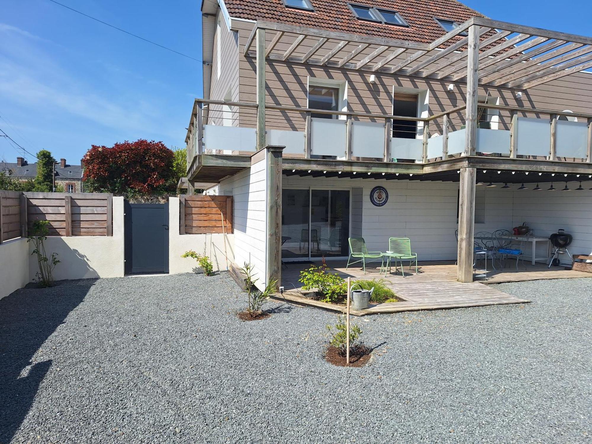 Appartement Moderne Avec Terrasse - Proche Mer Agon-Coutainville Exteriör bild