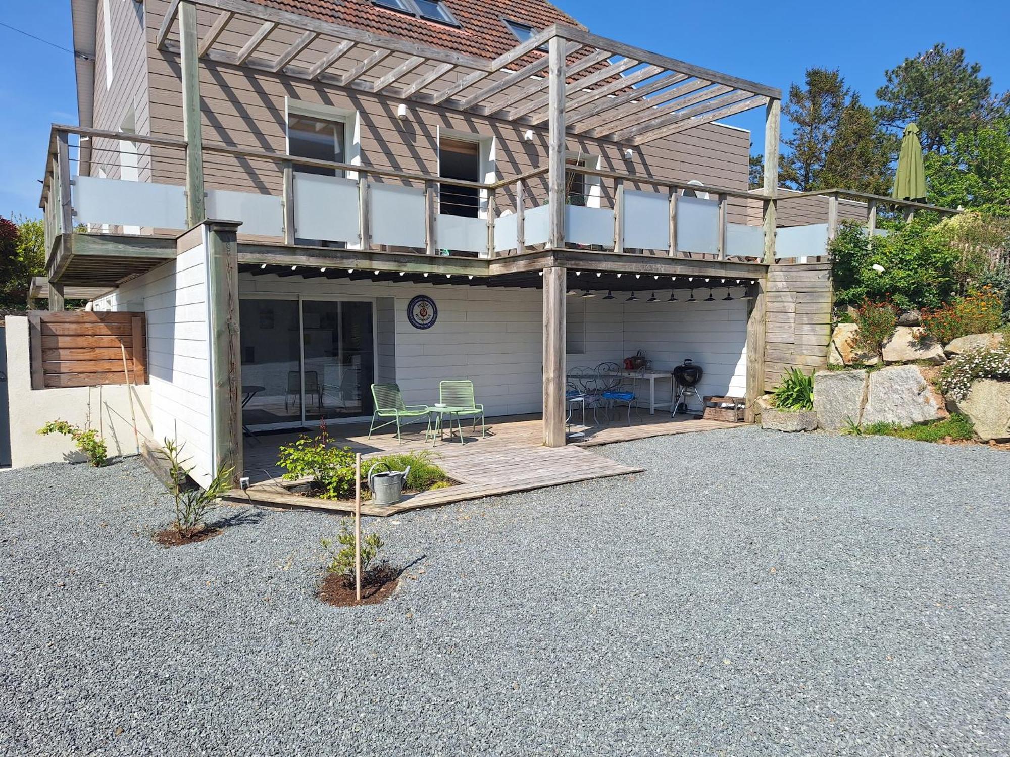 Appartement Moderne Avec Terrasse - Proche Mer Agon-Coutainville Exteriör bild